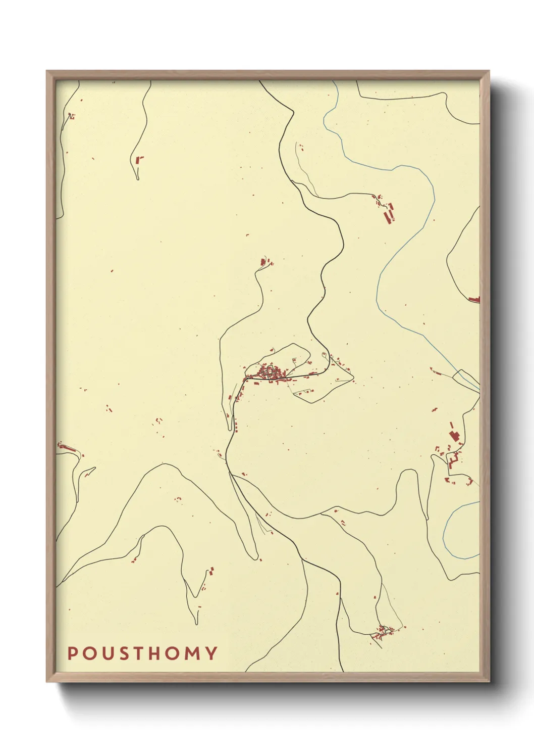 Un poster cartePousthomy