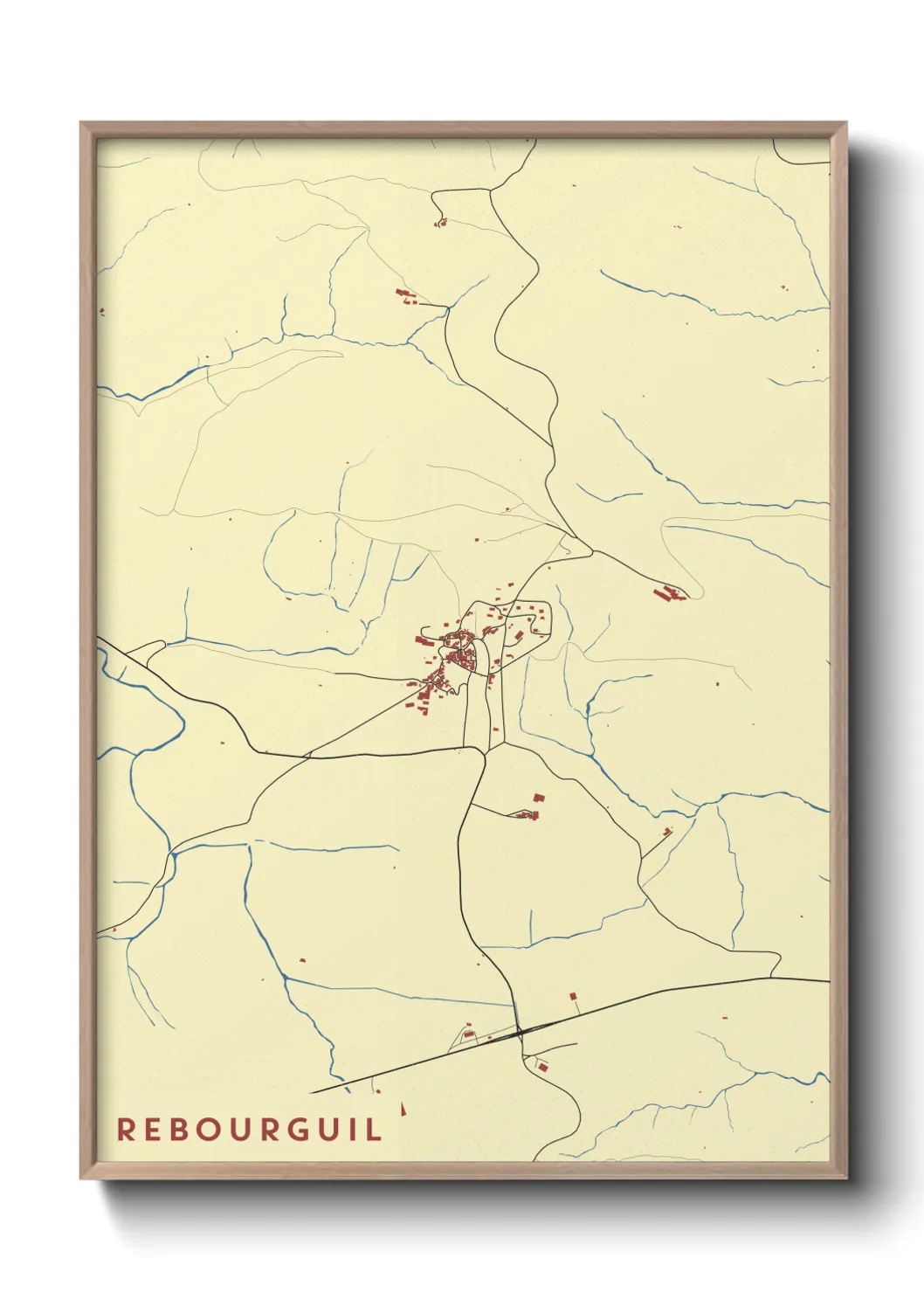 Un poster carteRebourguil