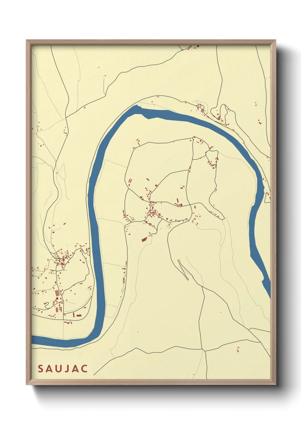 Un poster carteSaujac