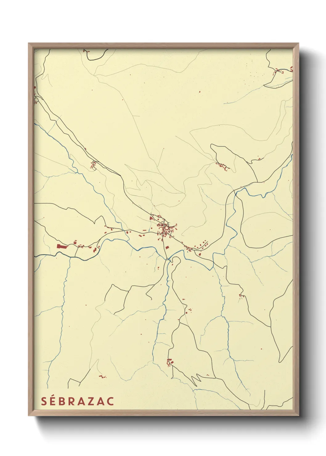 Un poster carteSébrazac