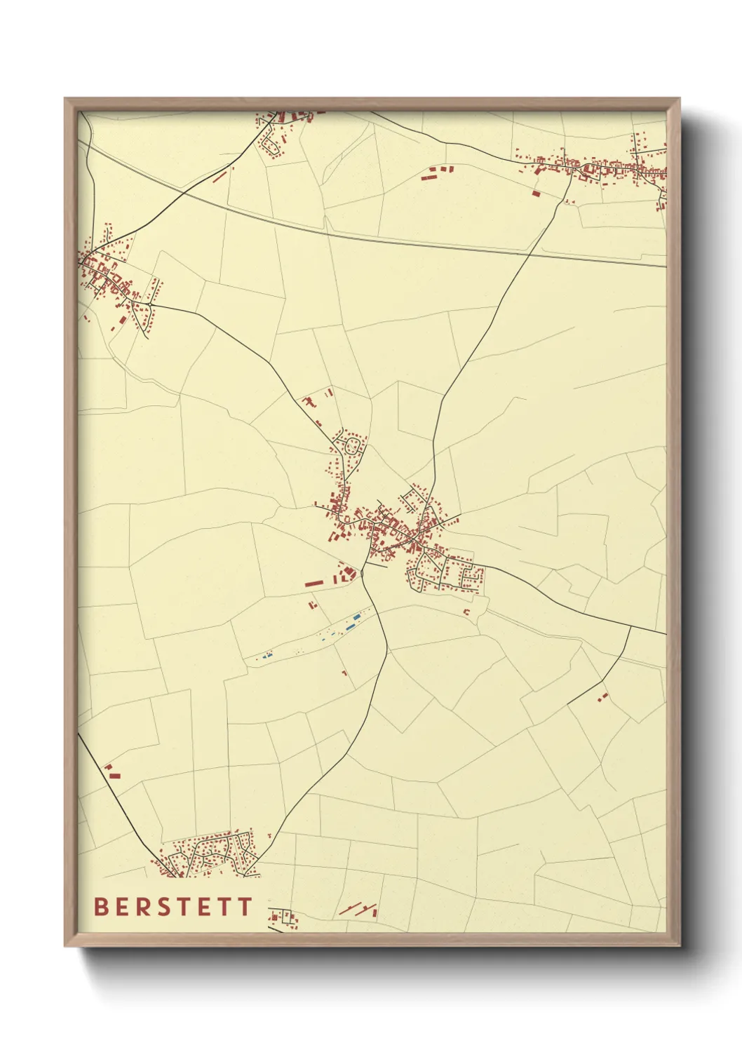 Un poster carteBerstett