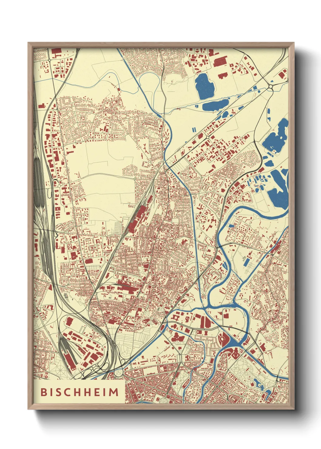 Un poster carteBischheim