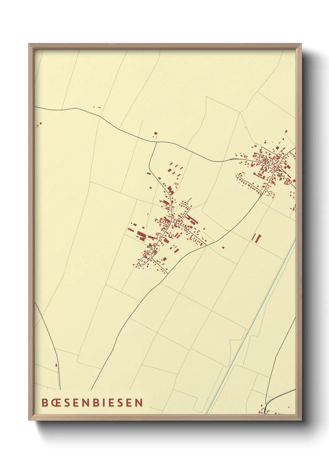 Un poster carteBœsenbiesen