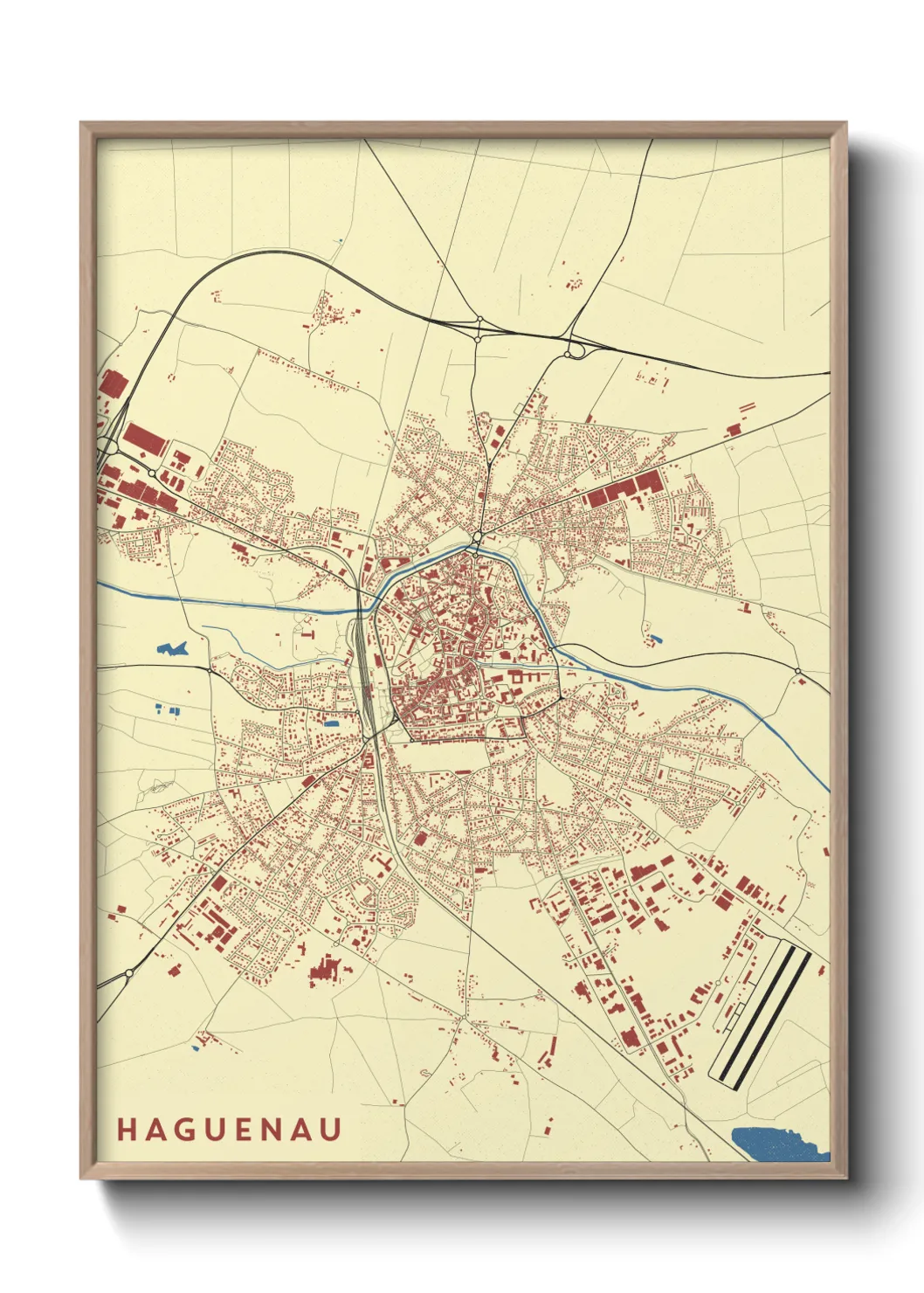 Un poster carteHaguenau