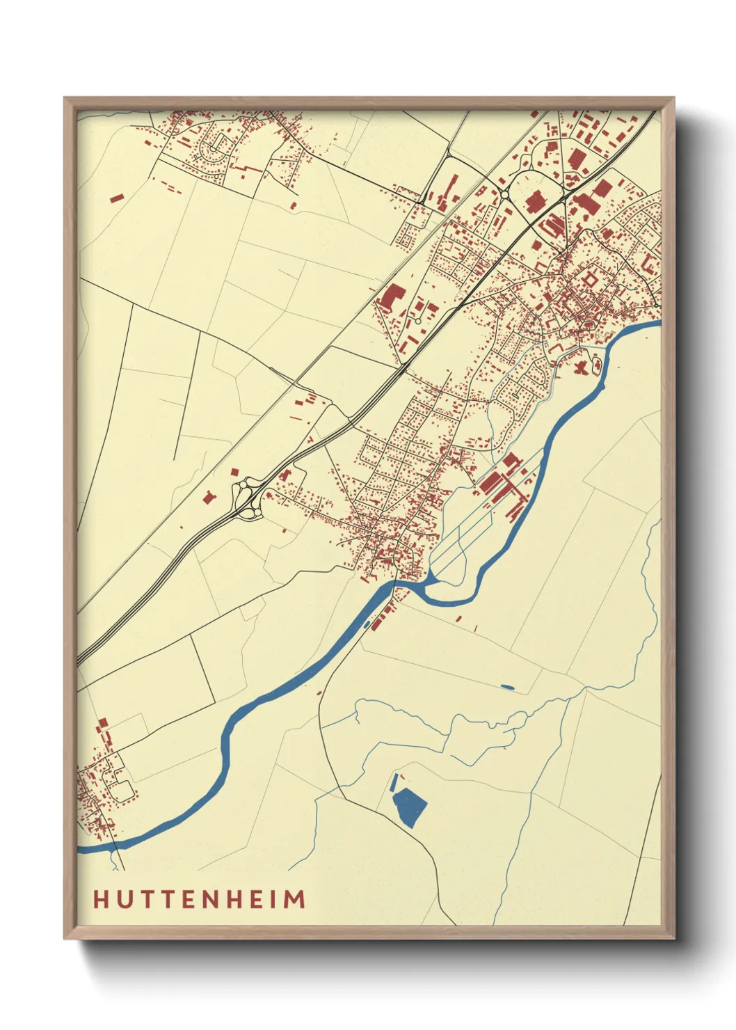 Un poster carteHuttenheim