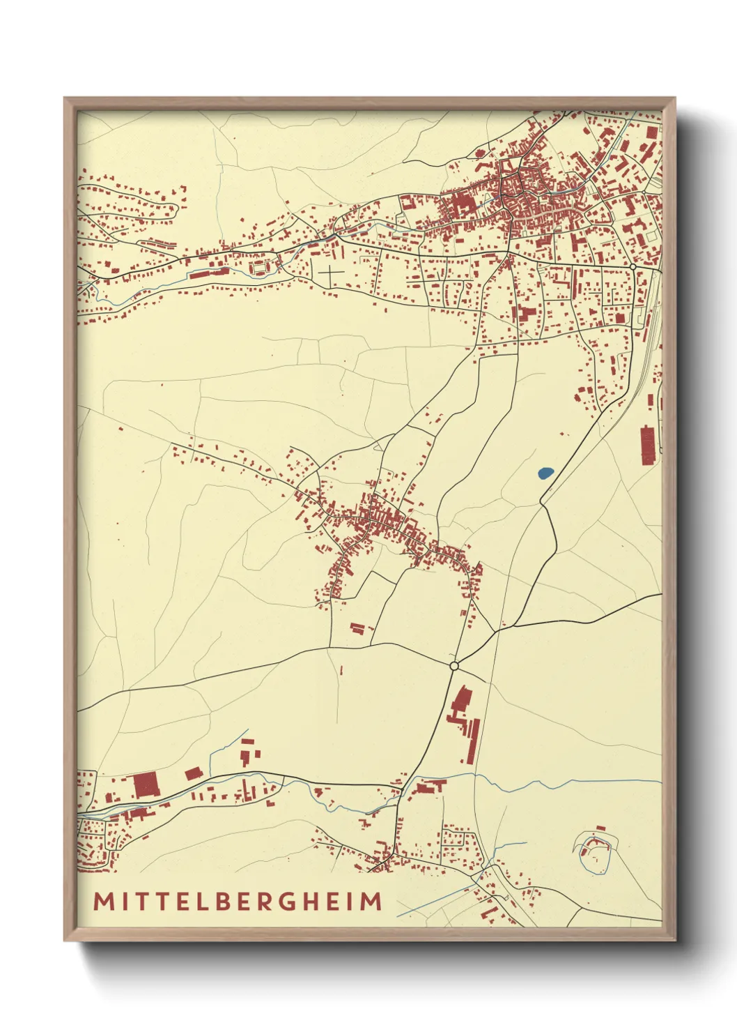 Un poster carteMittelbergheim