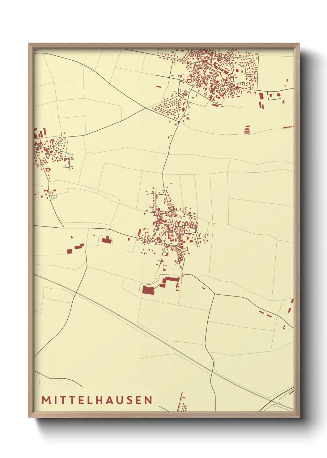 Un poster carteMittelhausen