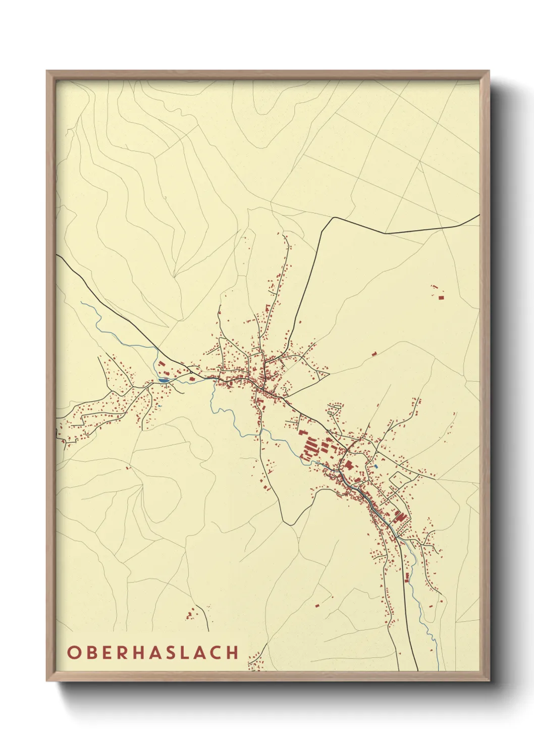 Un poster carteOberhaslach