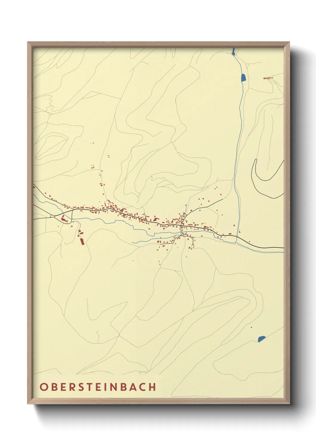 Un poster carteObersteinbach