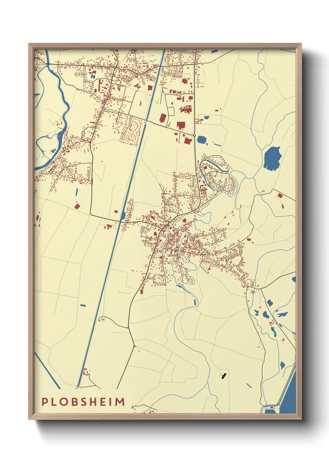 Un poster cartePlobsheim
