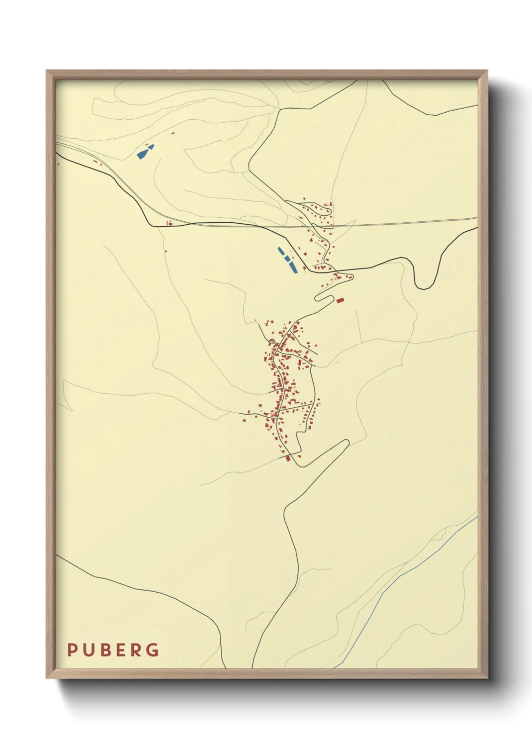 Un poster cartePuberg