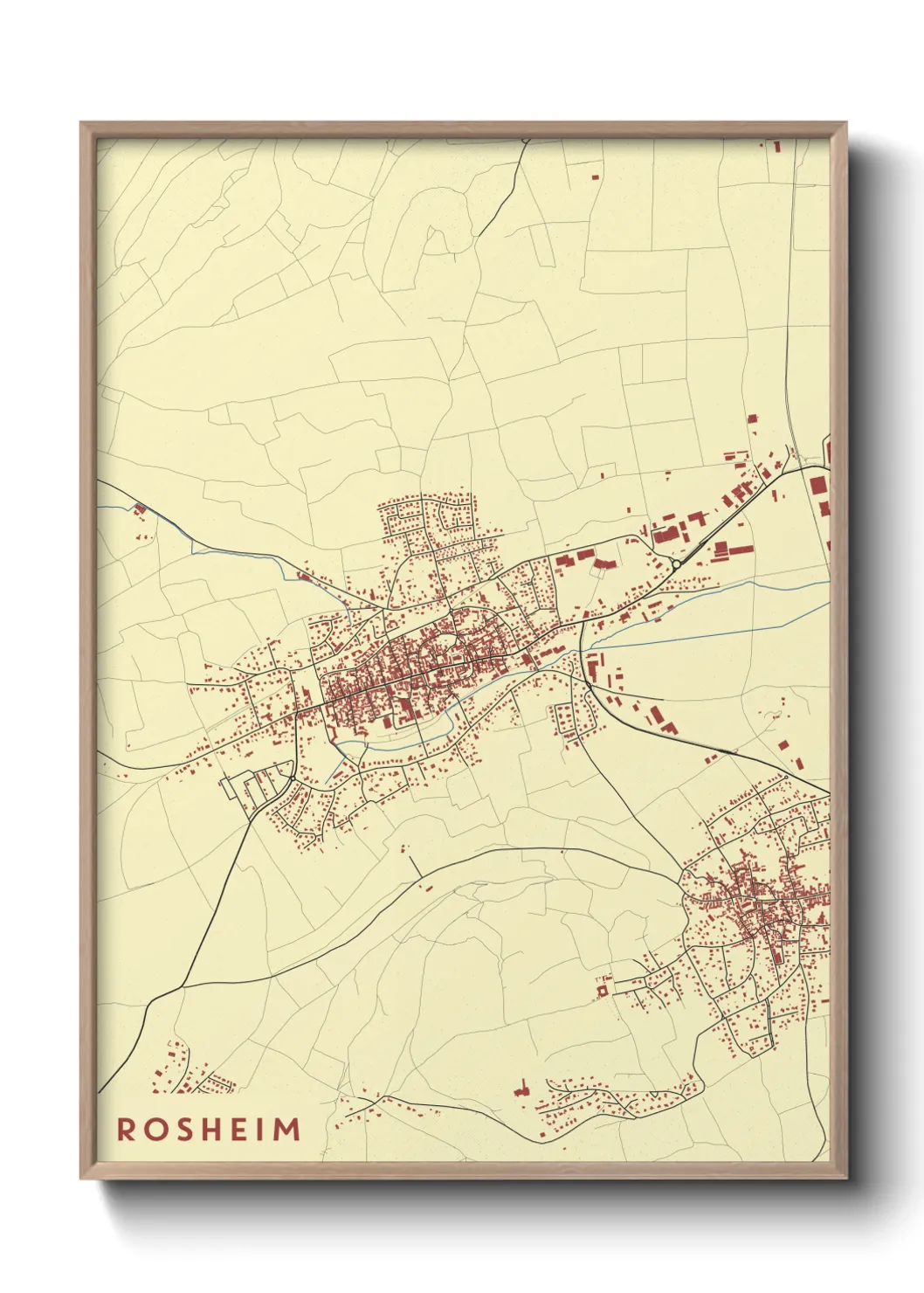 Un poster carteRosheim