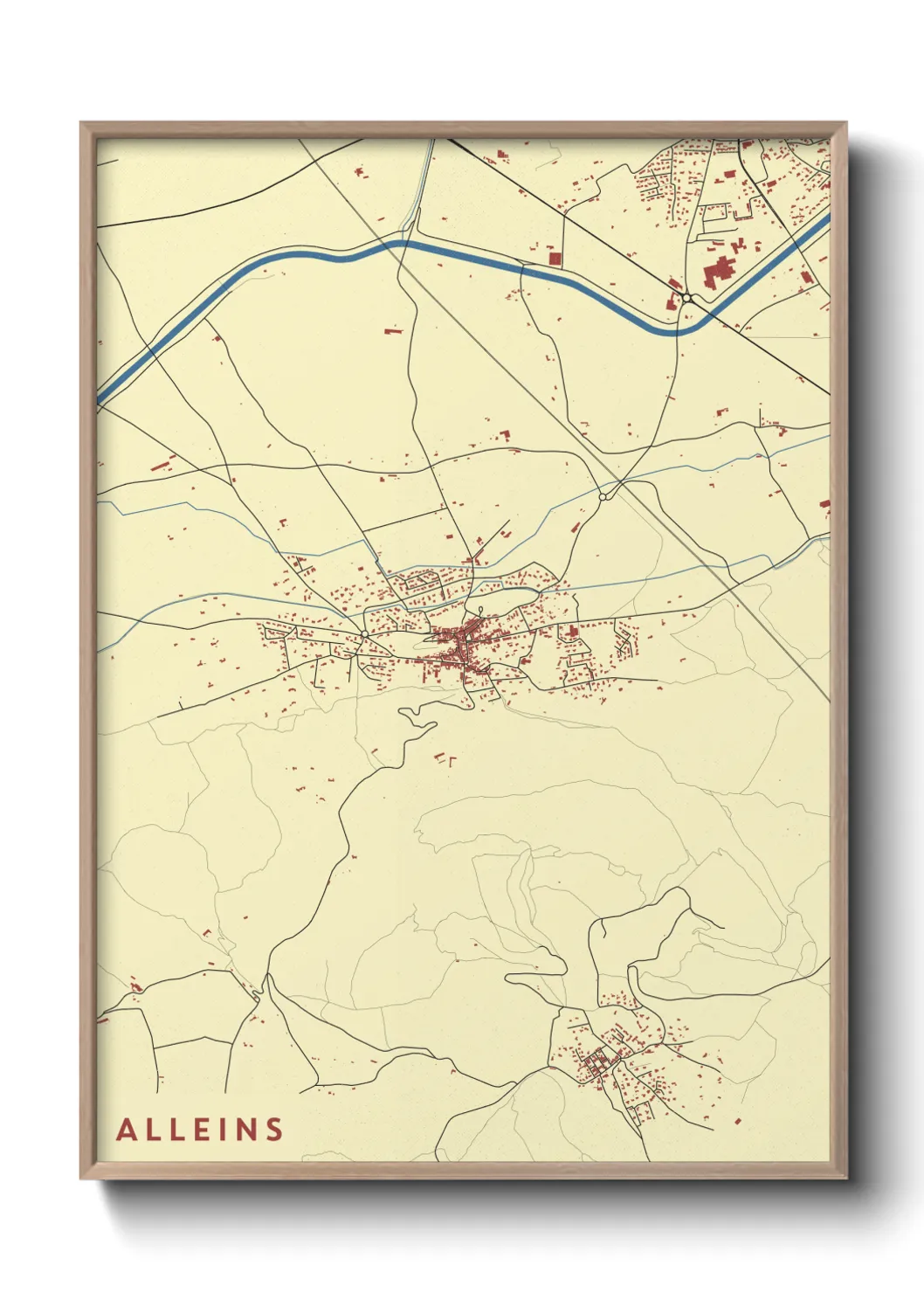 Un poster carteAlleins