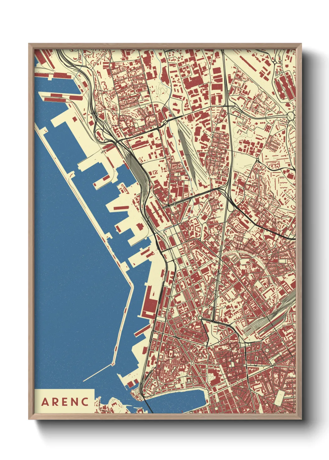 Un poster carteArenc