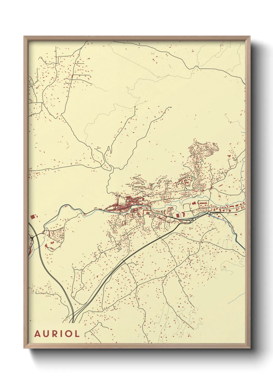 Un poster carteAuriol