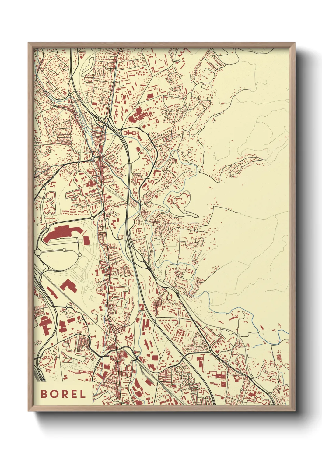 Un poster carteBorel