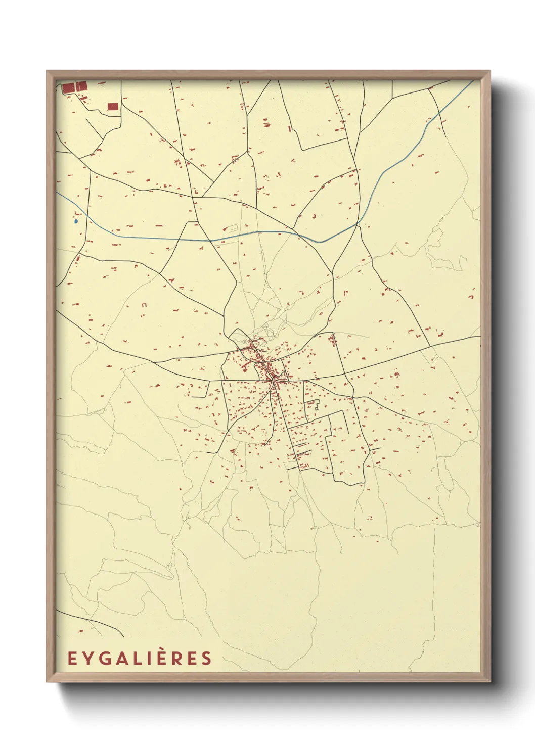 Un poster carteEygalières
