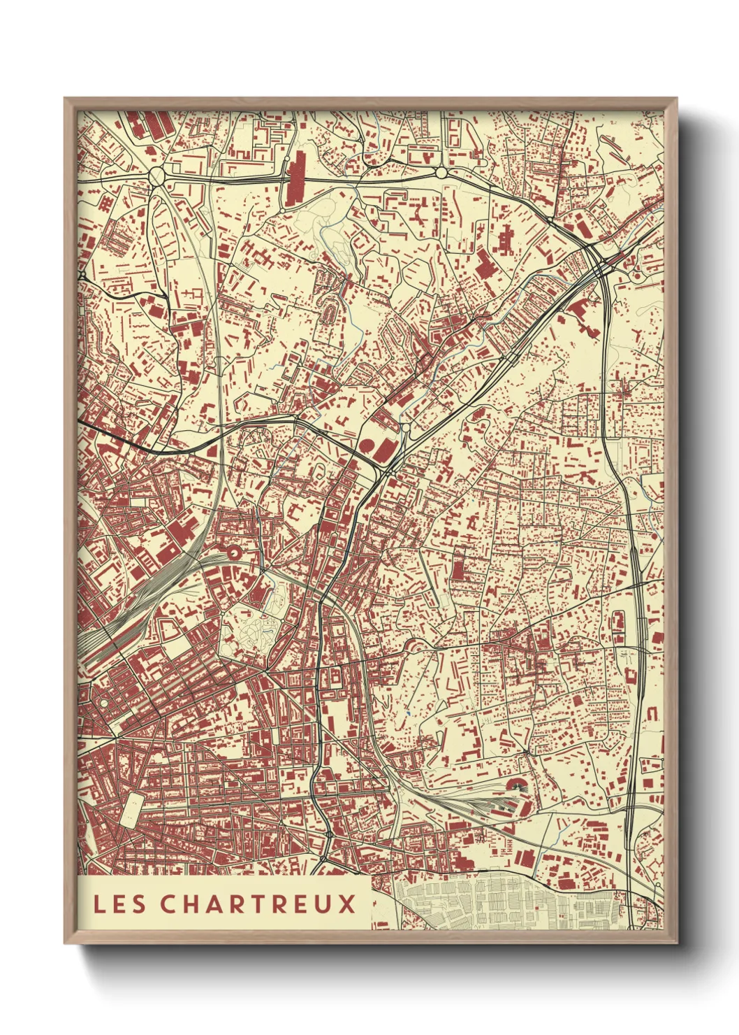 Un poster carteLes Chartreux