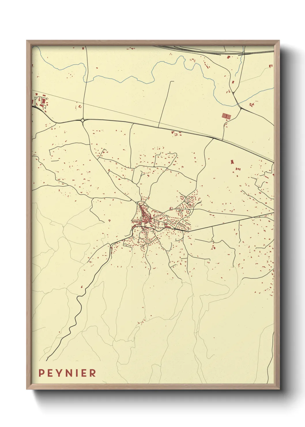 Un poster cartePeynier