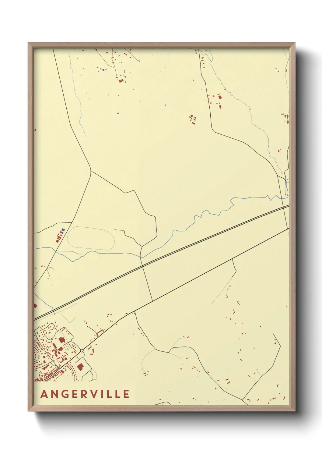 Un poster carteAngerville