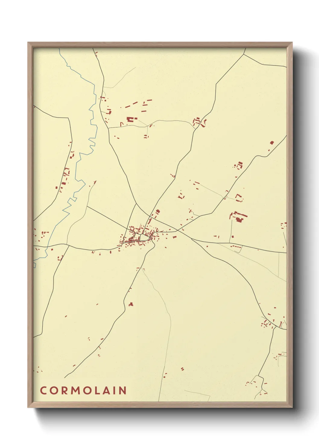 Un poster carteCormolain