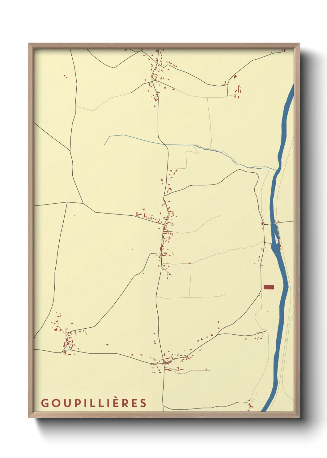 Un poster carteGoupillières
