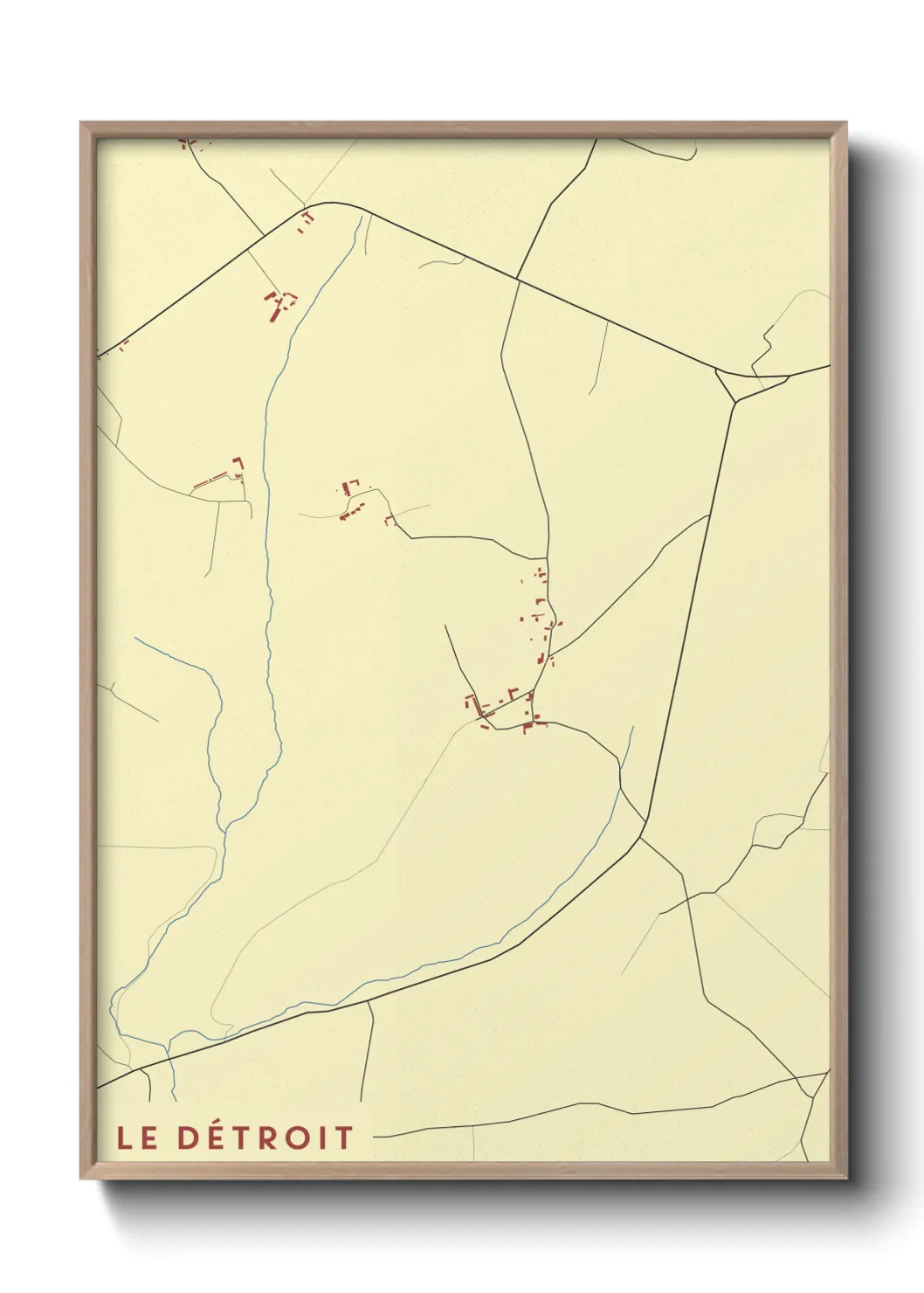 Un poster carteLe Détroit