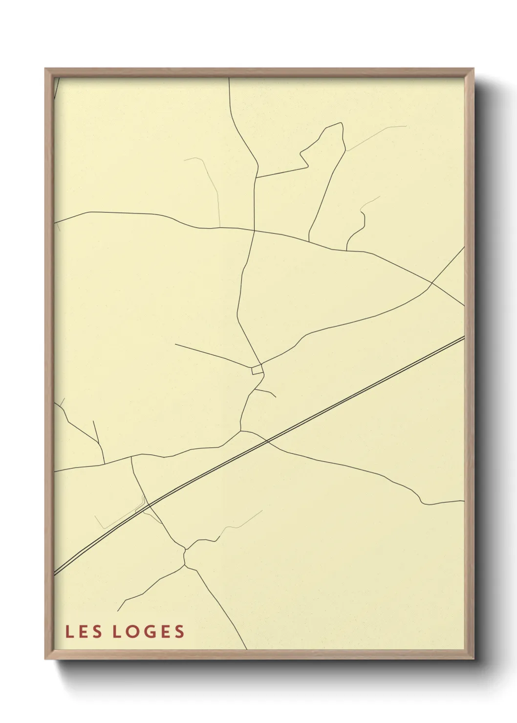 Un poster carteLes Loges