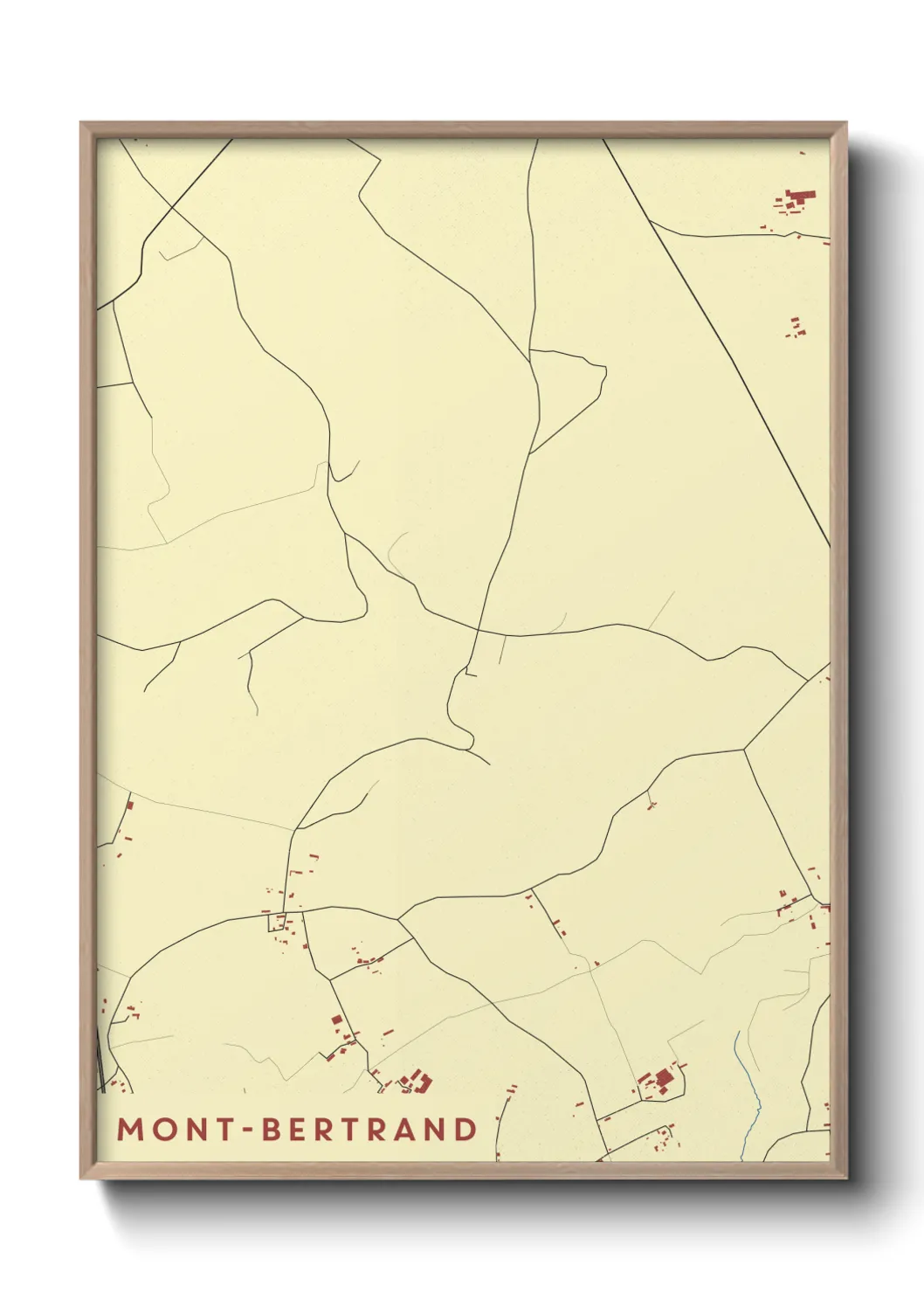 Un poster carteMont-Bertrand