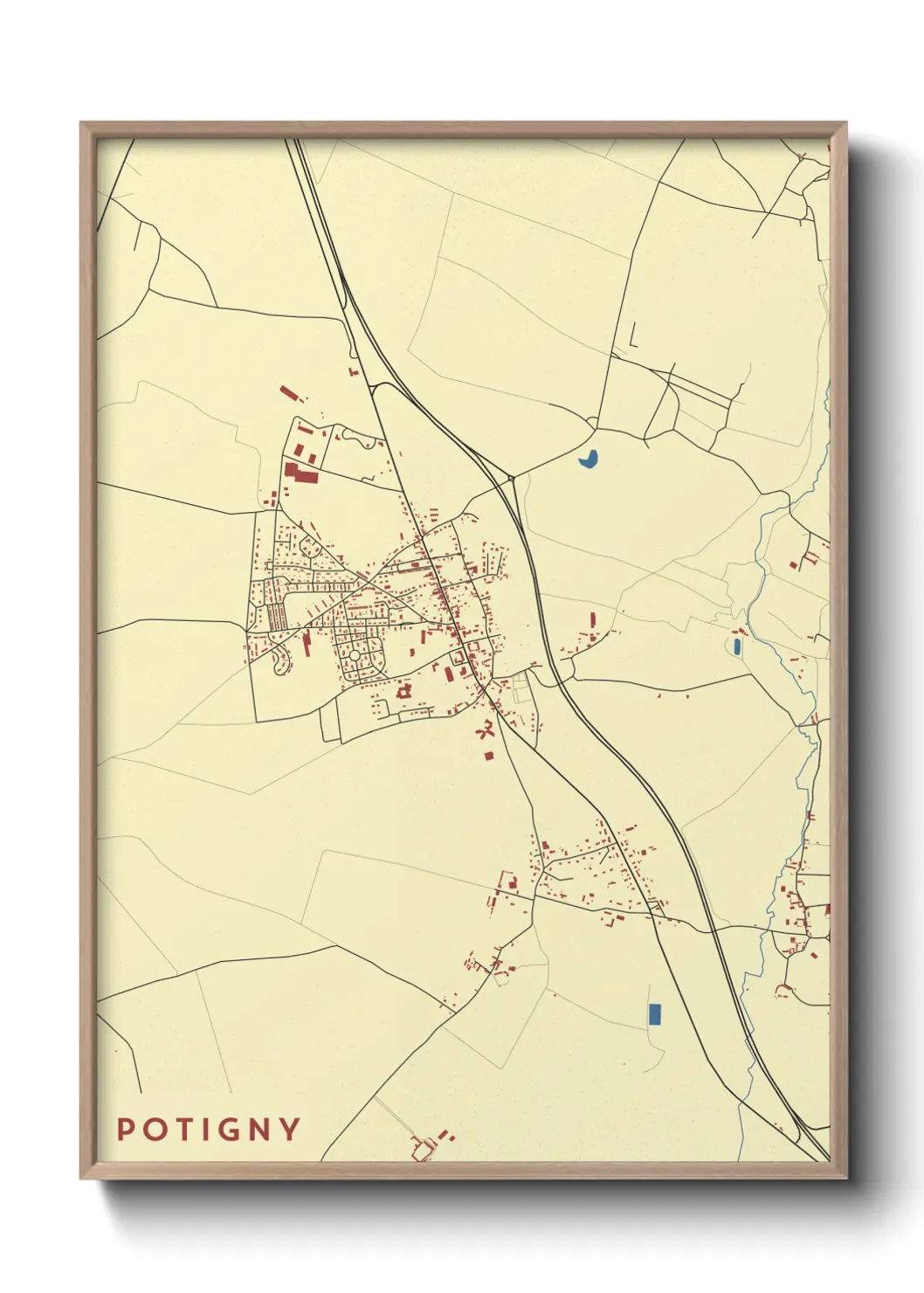 Un poster cartePotigny