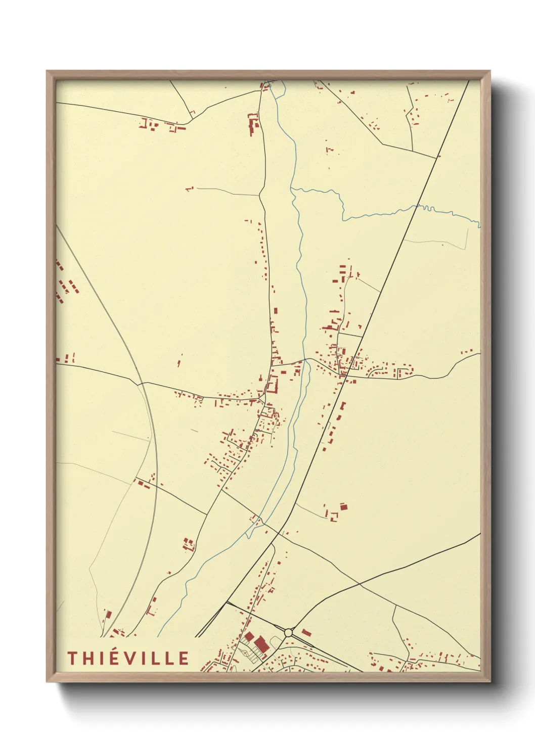 Un poster carteThiéville