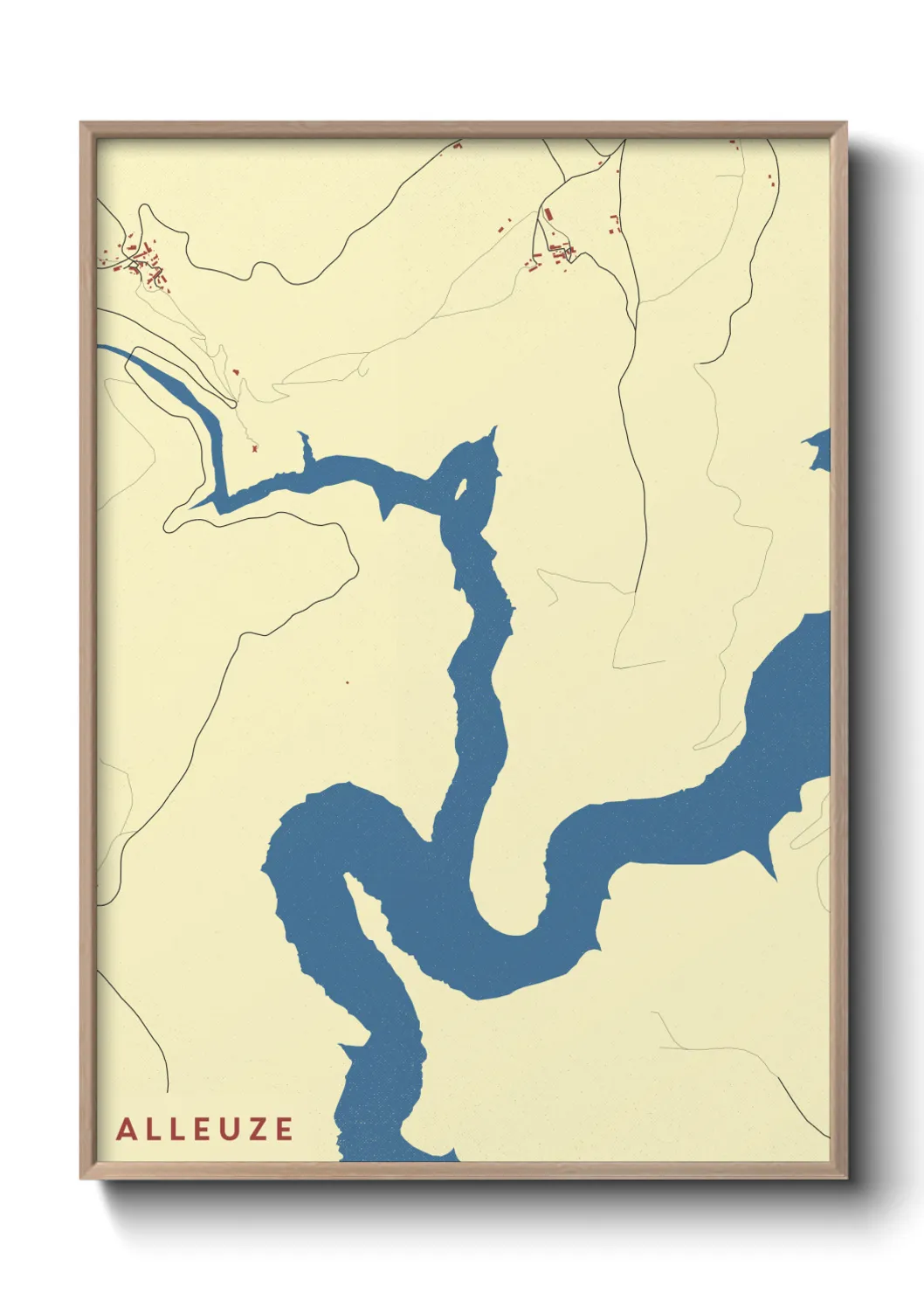 Un poster carteAlleuze