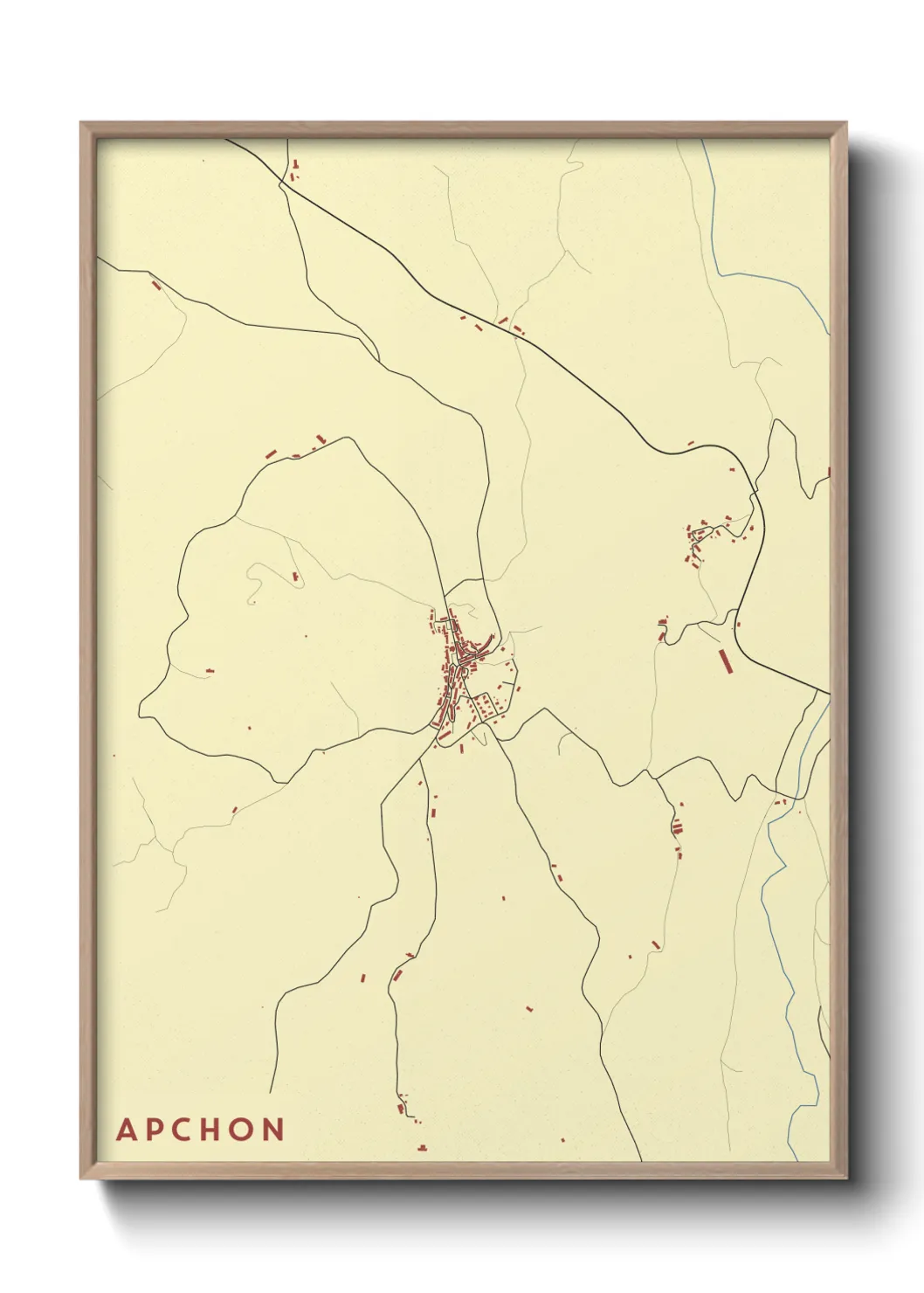 Un poster carteApchon