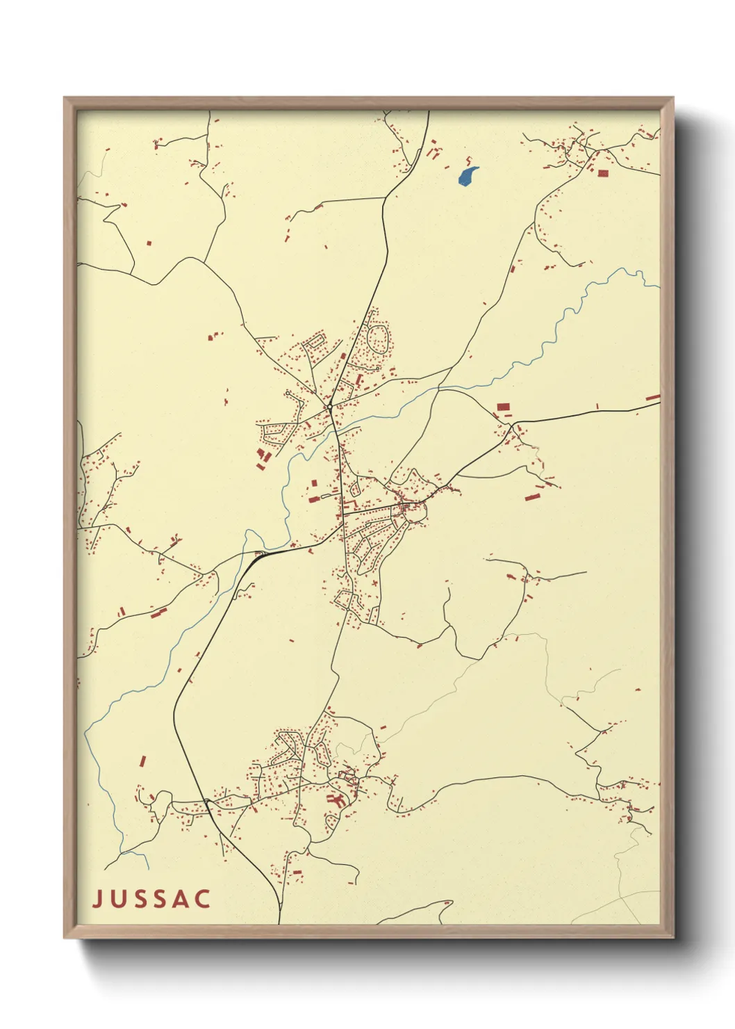 Un poster carteJussac