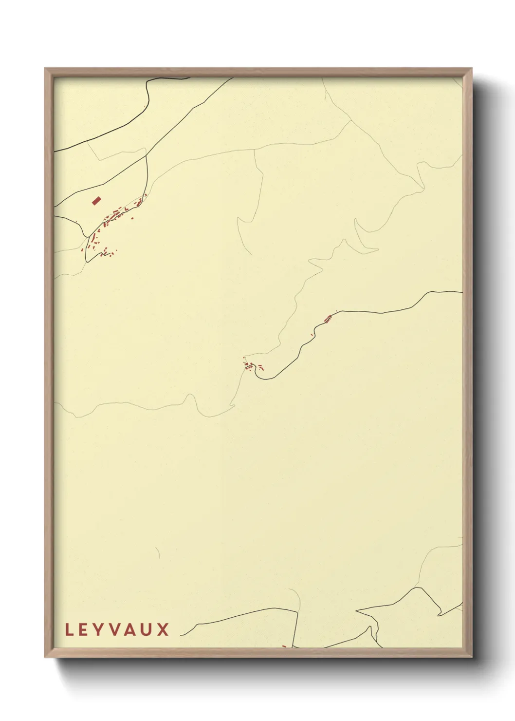 Un poster carteLeyvaux