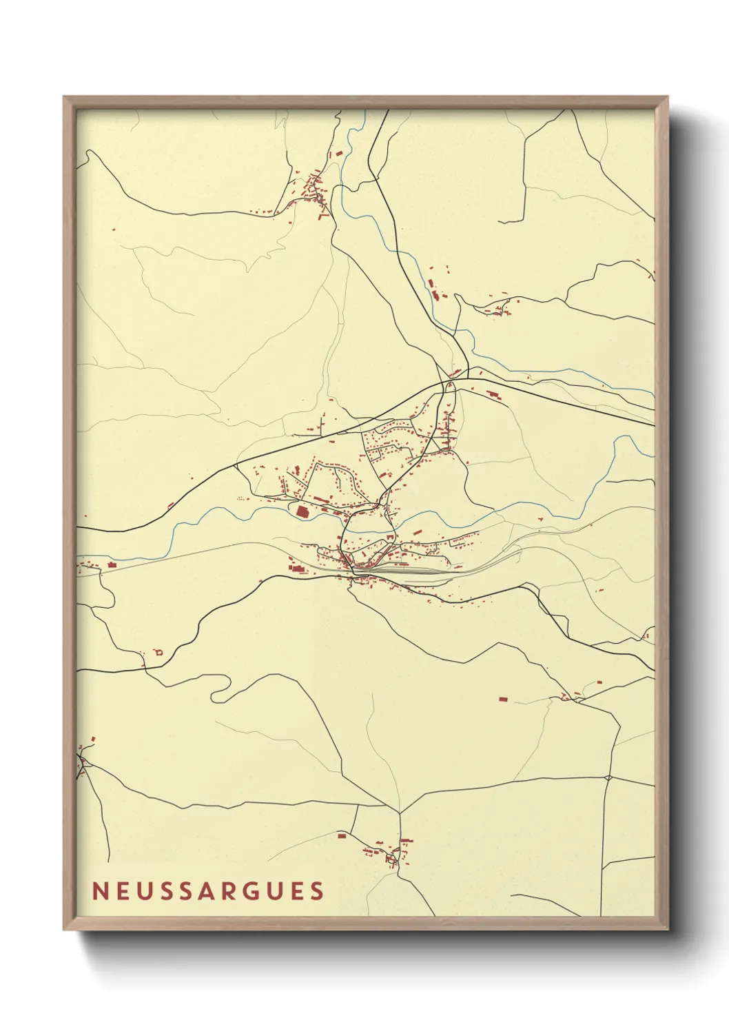Un poster carteNeussargues