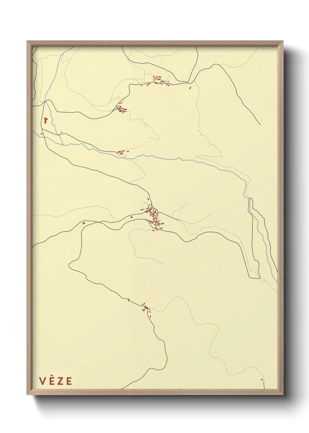 Un poster carteVèze