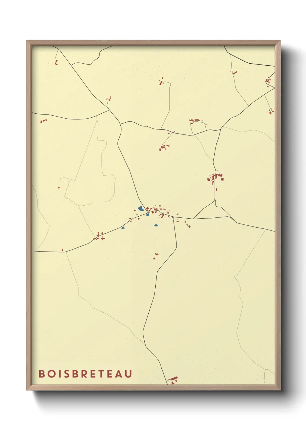 Un poster carteBoisbreteau