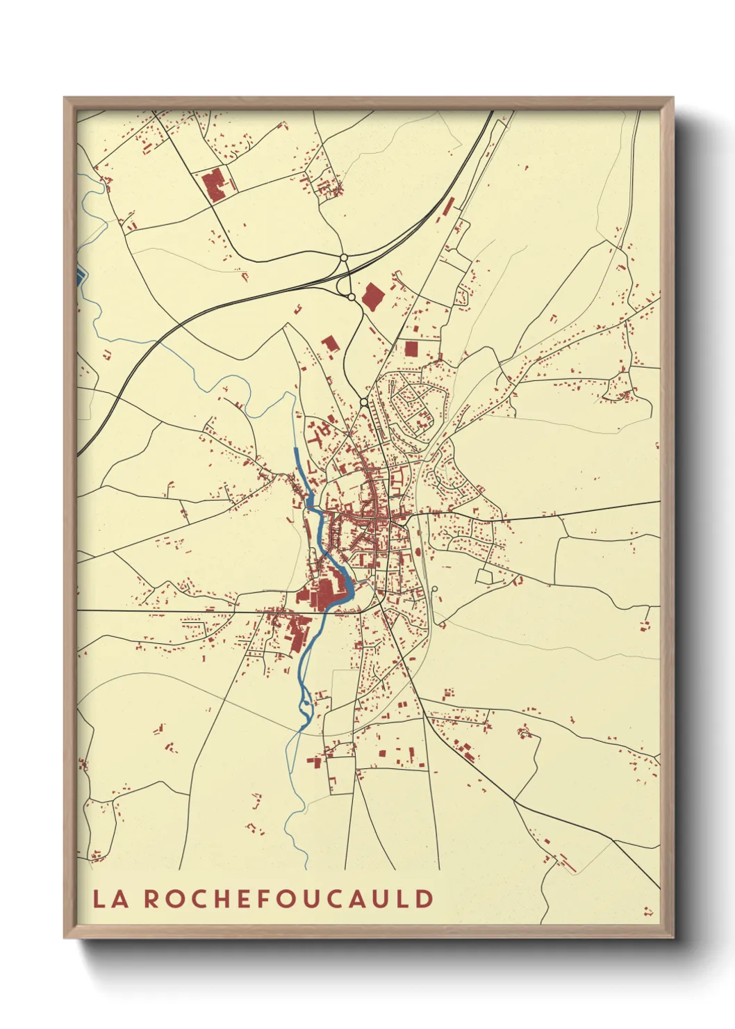 Un poster carteLa Rochefoucauld