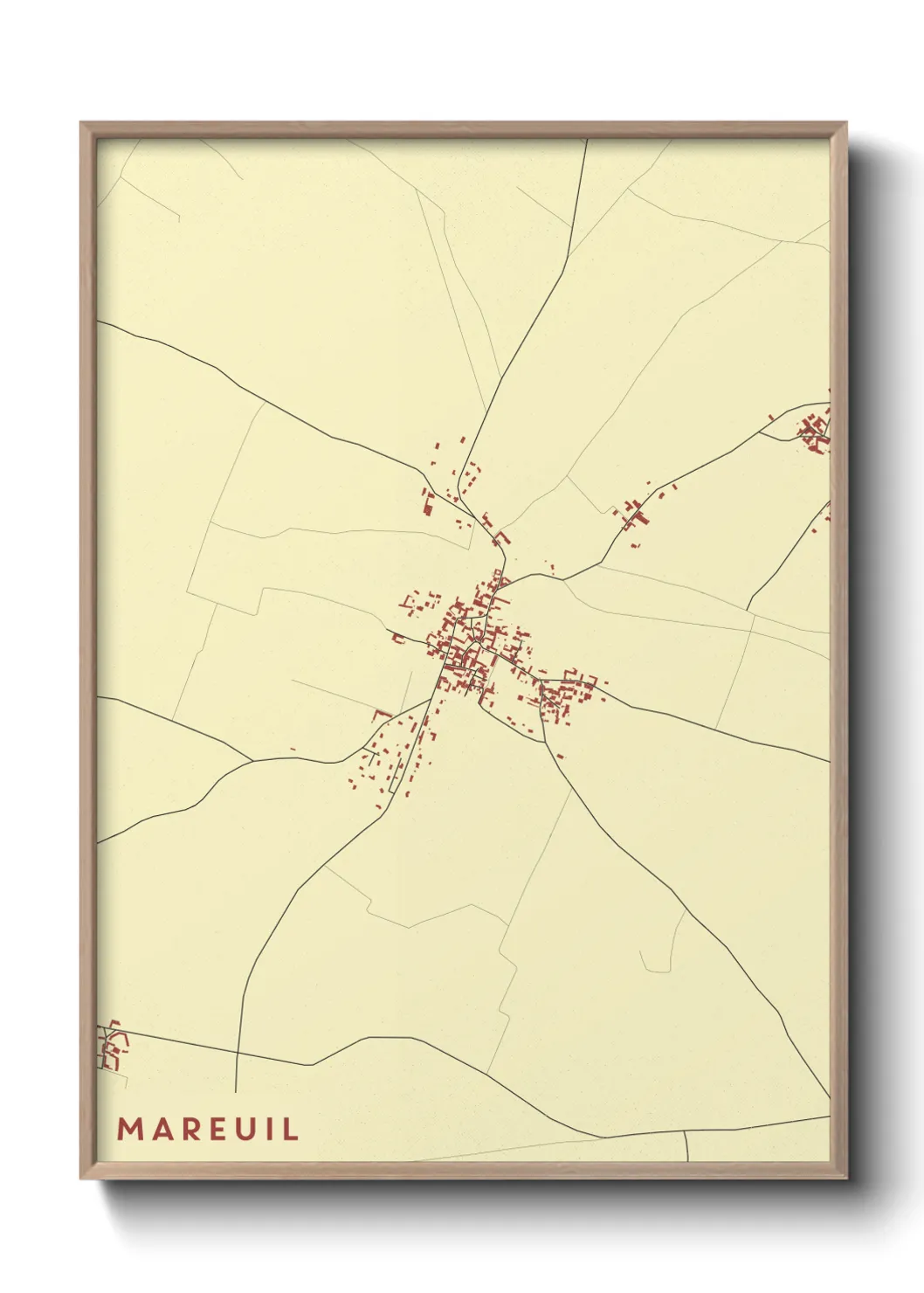 Un poster carteMareuil