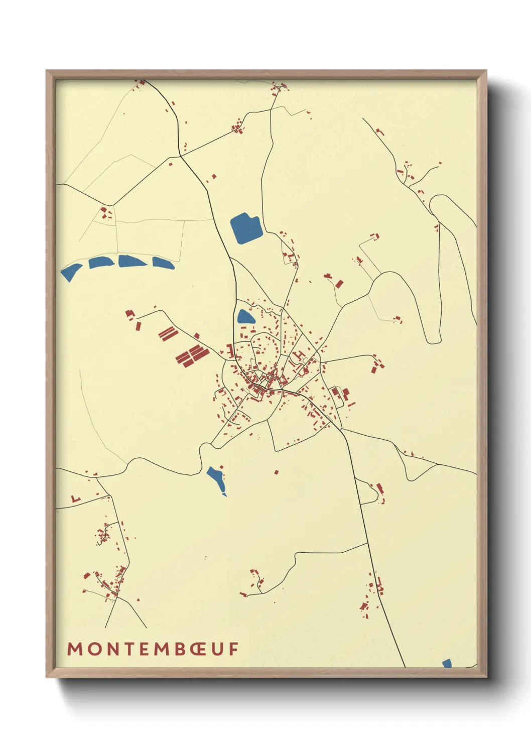 Un poster carteMontembœuf