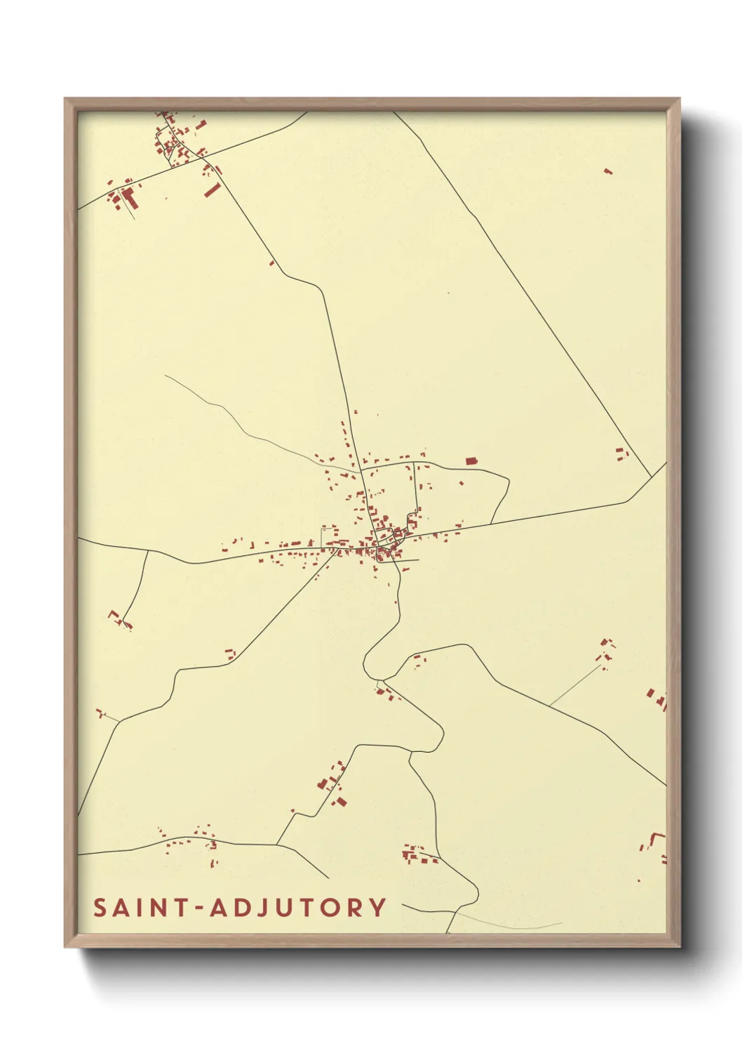 Un poster carteSaint-Adjutory