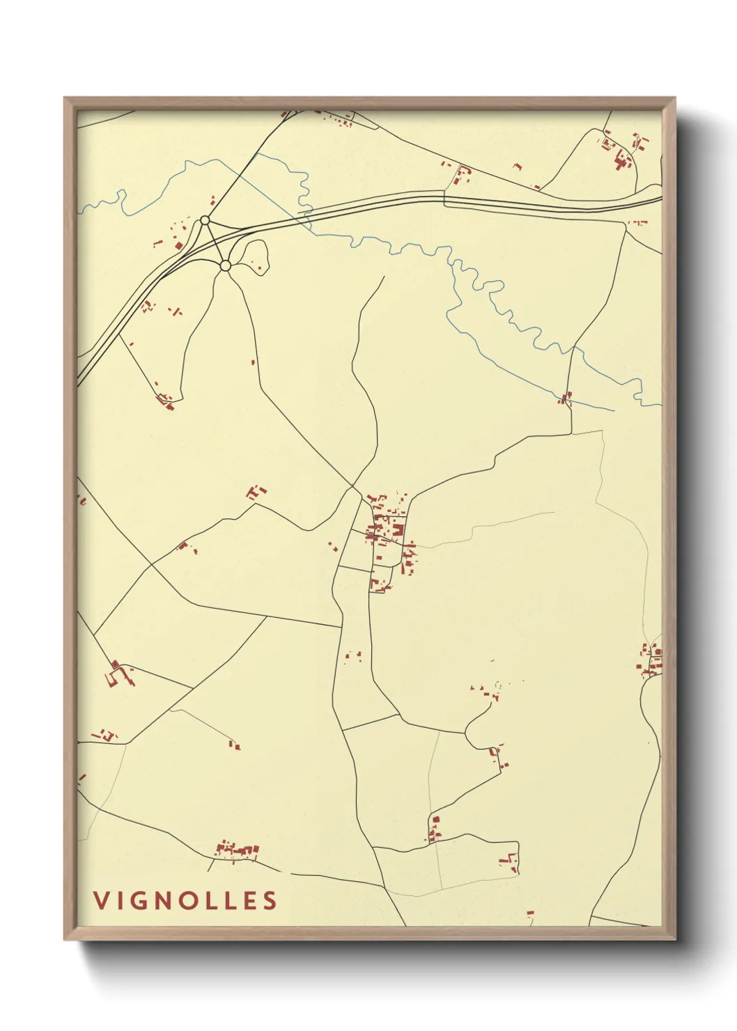 Un poster carteVignolles