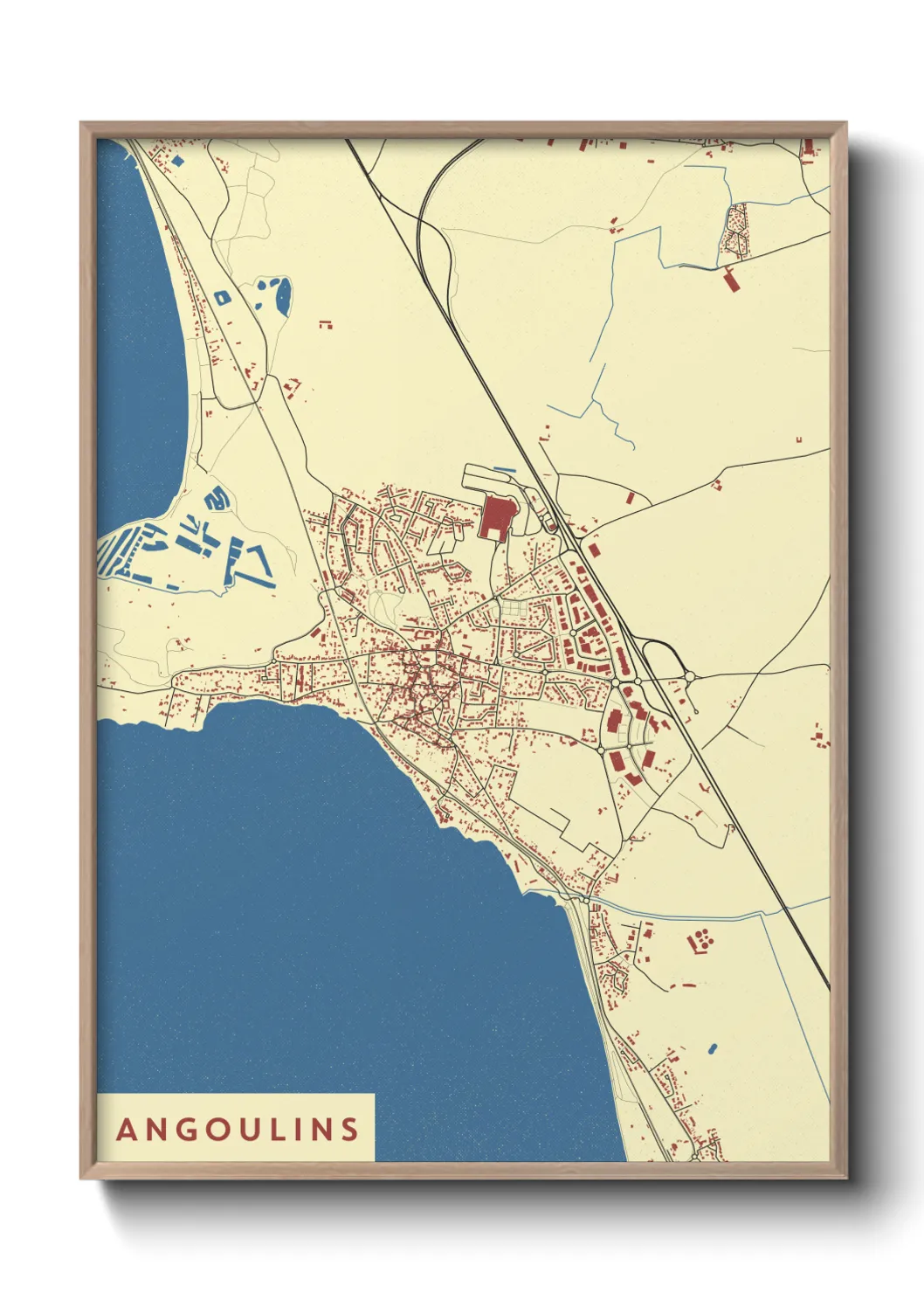 Un poster carteAngoulins