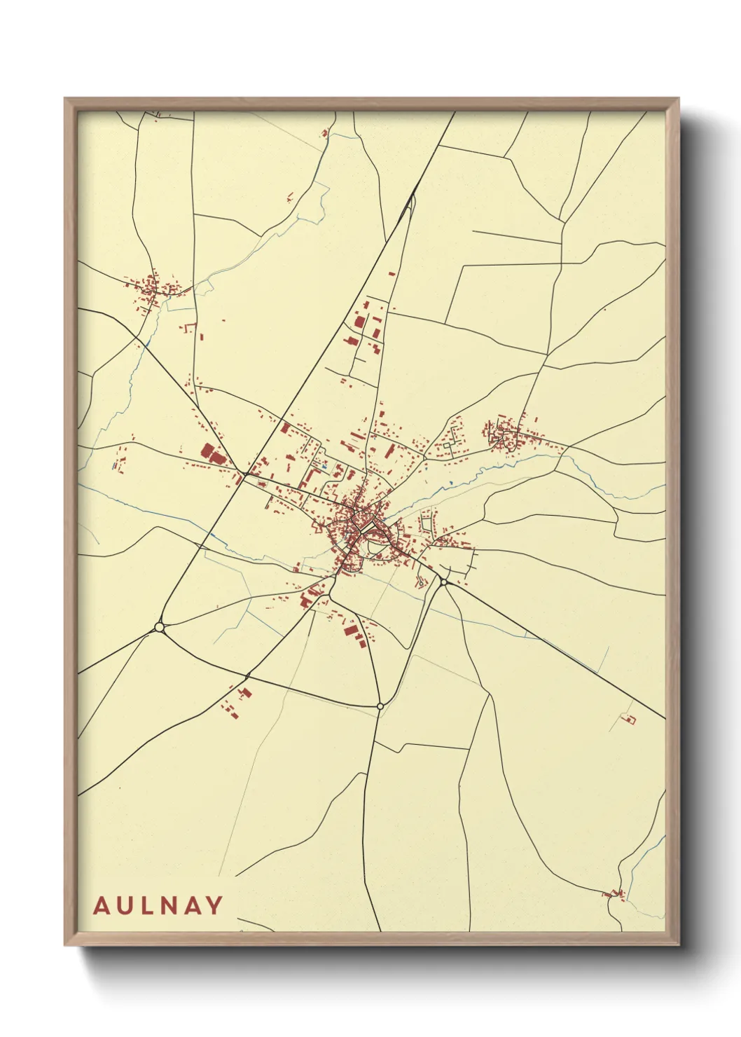 Un poster carteAulnay