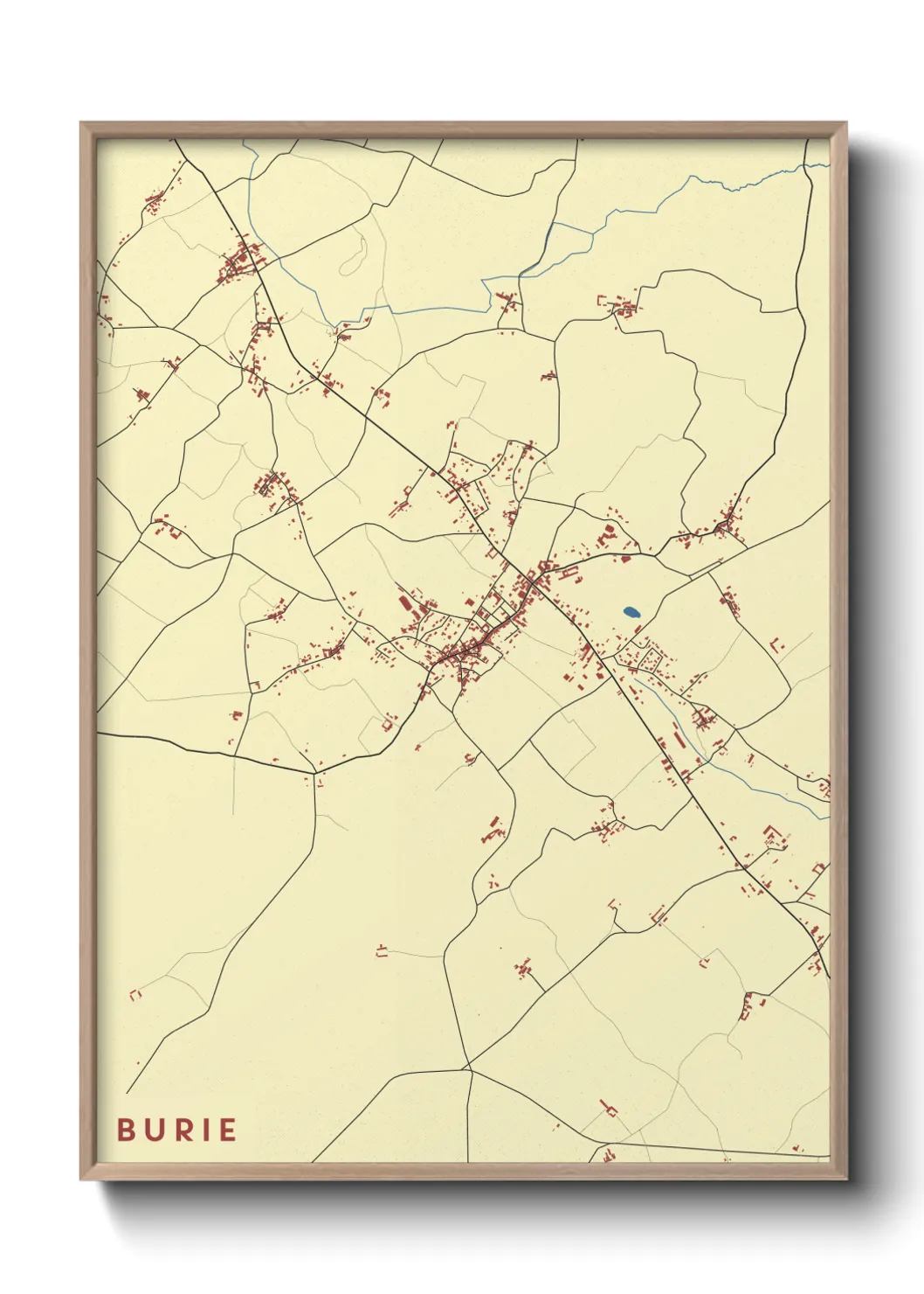 Un poster carteBurie