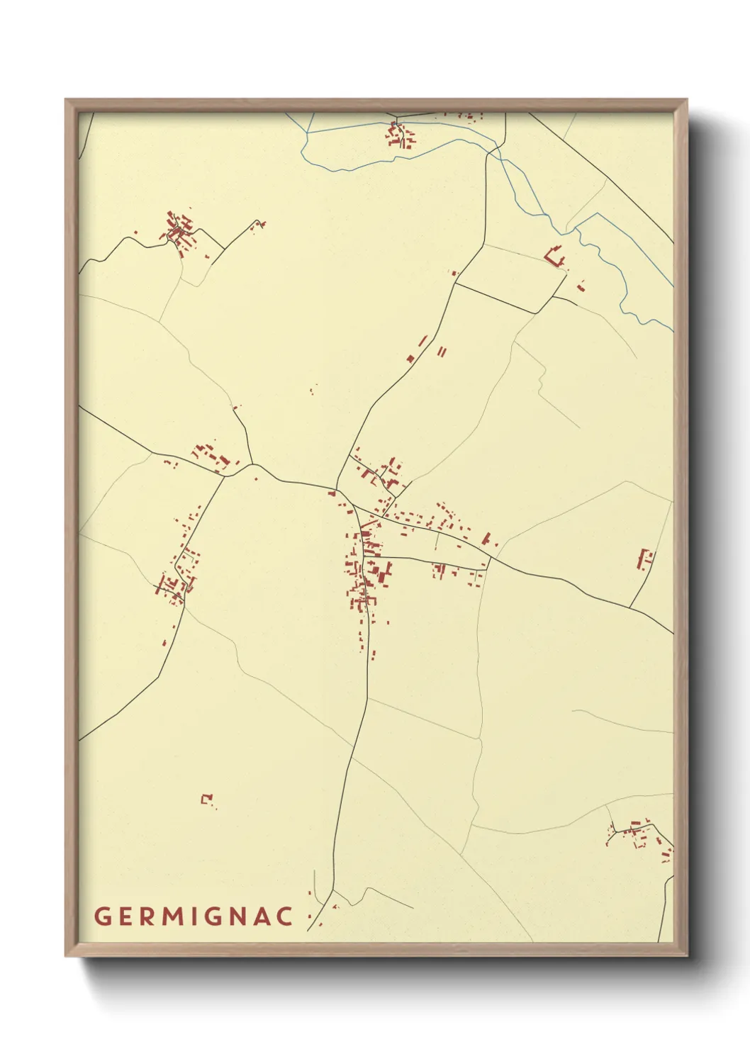 Un poster carteGermignac