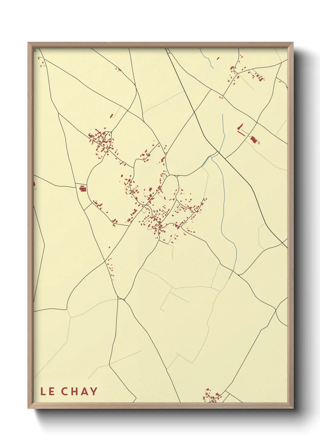 Un poster carteLe Chay