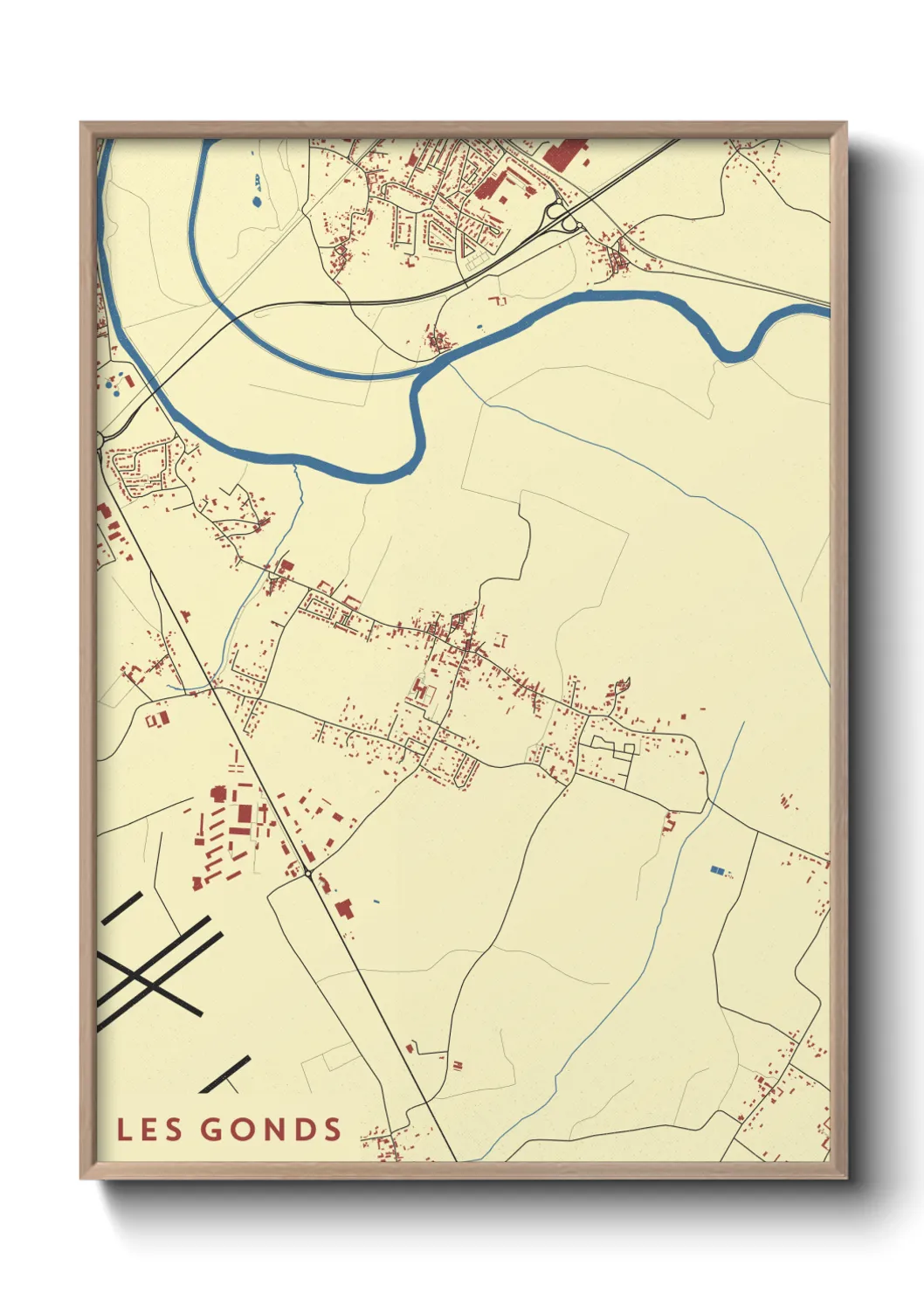 Un poster carteLes Gonds