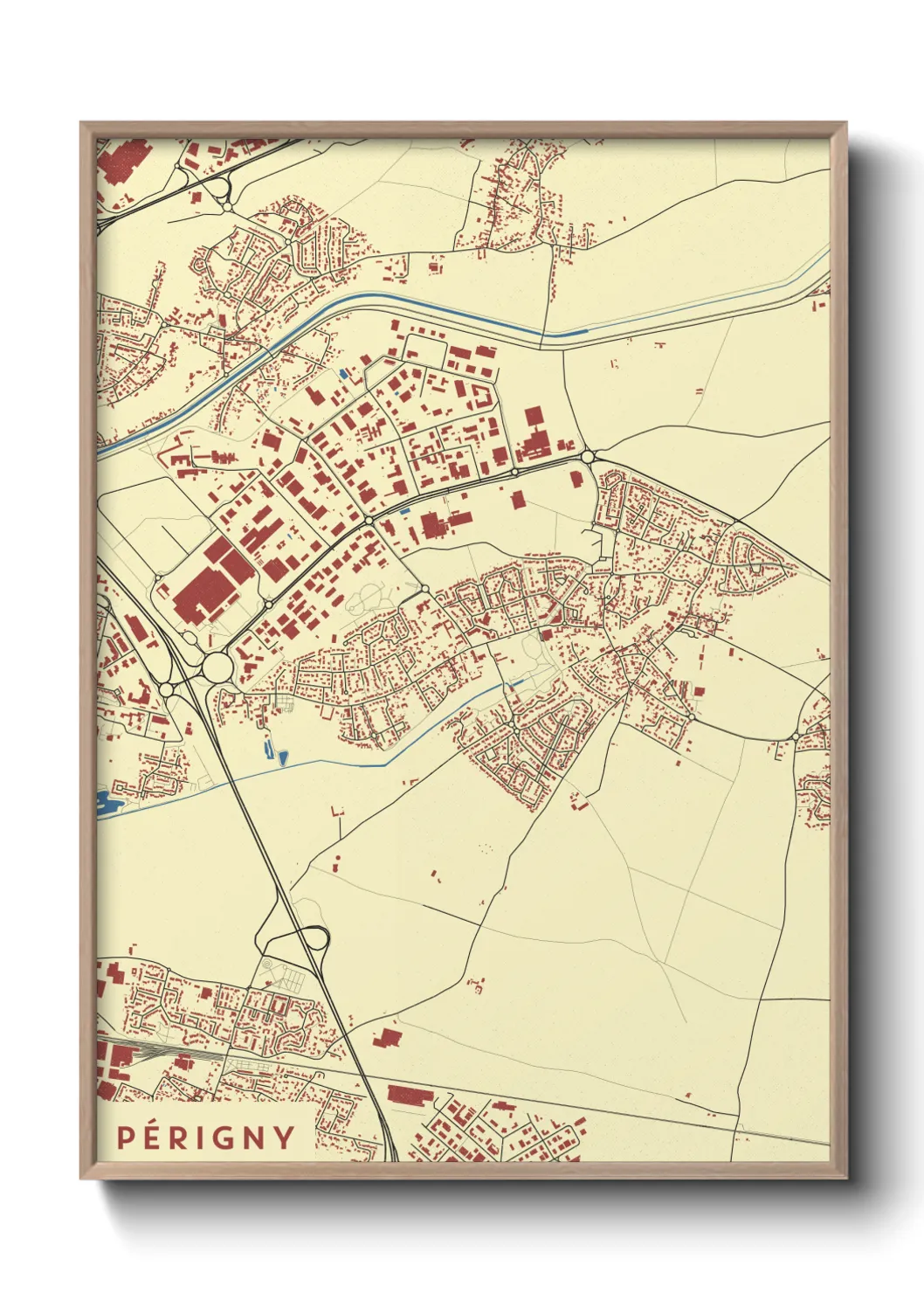 Un poster cartePérigny